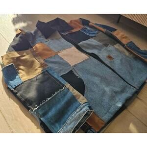 Carhartt Custom Upcycle Patchwork Chore Jacket